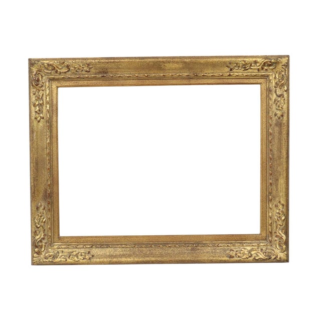 Baroque Gold-Colored Pine Wood Frame For Sale - Image 18 of 18