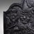 1900 - 1909 Antique Decorative Fire Back, English Fireplace Reflector, Victorian, Circa 1900 For Sale - Image 5 of 11