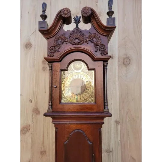 Traditional Grandmother Tall Floor Case Clock by Banks, Coldstone Co