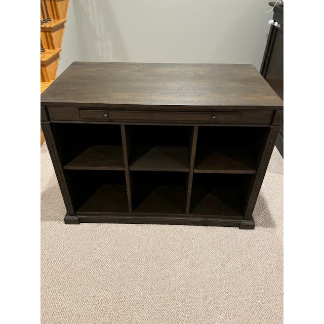 Elegant, timeless neoclassical design meets the demands of the modern home office. Crafted of solid hardwood, this is a...