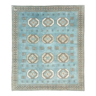 Galerie Shabab Collection Mid-20th Century Turkish Oushak Large Room Size Carpet For Sale