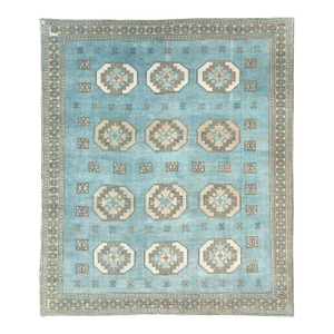 Galerie Shabab Collection Mid-20th Century Turkish Oushak Large Room Size Carpet