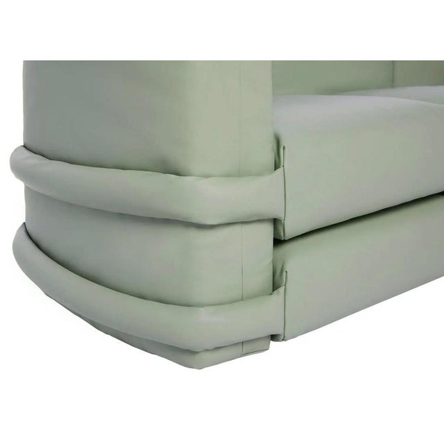 Pillow Four-Seater Sofa in Leather by Muller Van Severen for BD Barcelona For Sale - Image 4 of 14