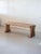 Mansigné special oak bench by timothée musset unique dimensions: d 40 x w 140 x h 50 cm materials: special oak from...