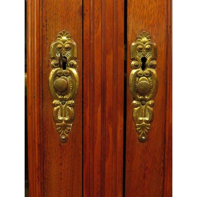 Two Part Book Cabinet with Glazed Top, 1890s For Sale - Image 13 of 17