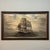 Mid-Century Framed Oil Painting of Four-Masted Ship by Alfred Gabali 'The Preussen' For Sale In Dallas - Image 6 of 16
