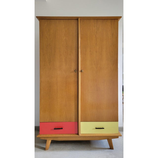 Vintage Wardrobe by André Sornay, 1950s For Sale - Image 14 of 14