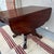 Antique Philadelphia Neo-Classical Mahogany Drop Leaf Breakfast Table, Stamped "h.w", Circa 1810s For Sale - Image 4 of 12