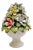 Mid 20th Century Small Scale Bone China Hand-Painted Floral Topiary For Sale