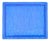 Frosted Blue Acrylic Glass Tray from Christian Dior, 1980 For Sale