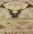 Floral Medallion Turkey Oushak Vintage Rug in Ivory, Taupe, Brown and Olive 6′1″ × 9′6″ For Sale In Atlanta - Image 6 of 9