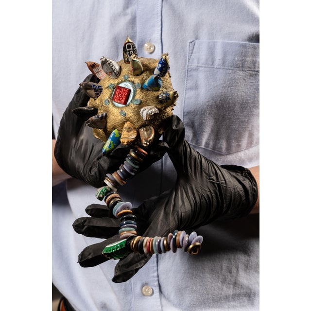 Late 20th Century 1990s Gregory Warmack “Mr. Imagination” Repurposed Found-Object Sculpture For Sale - Image 5 of 6