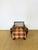 Beige Vintage Lounge Chair in Bentwood and Checkered Fabric, 1960s For Sale - Image 8 of 15