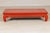 Vintage Chinese Low Red Lacquer Table with Chow Legs and Scalloped Apron For Sale In New York - Image 6 of 11