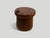 Antique mortar originally used to grind rice. We turned it upside down and smoothed out the entire piece revealing the...
