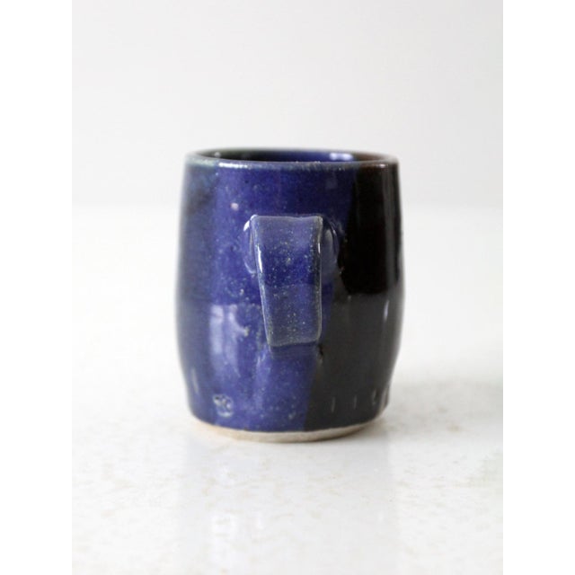 Vintage Studio Pottery Mug For Sale - Image 6 of 9