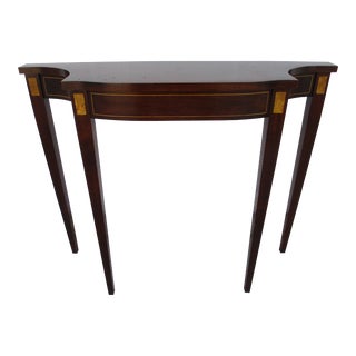 Federal Style Console Table For Sale