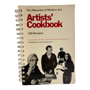 1977 Artists' Cookbook Museum of Modern Art Book