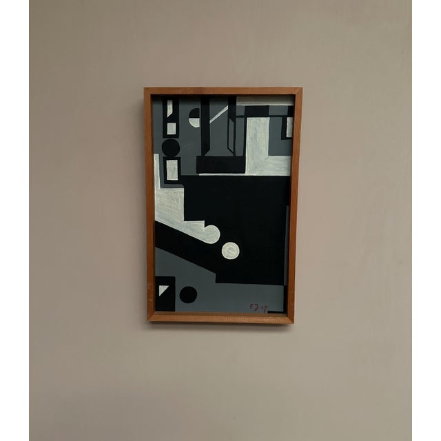 Finn Johansen, Cultural Revolution in the Passerenden, 1967, Oil on Canvas, Framed For Sale - Image 12 of 15