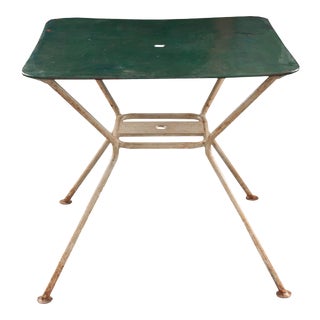 French Late 19th Century Painted Garden Table For Sale