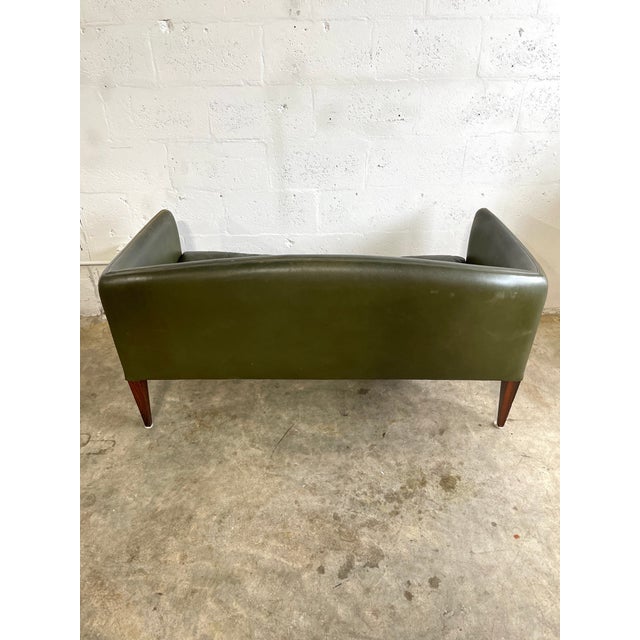 Illum Wikkelsø V12 Danish Modern Leather Sofa or Loveseat For Sale - Image 9 of 11