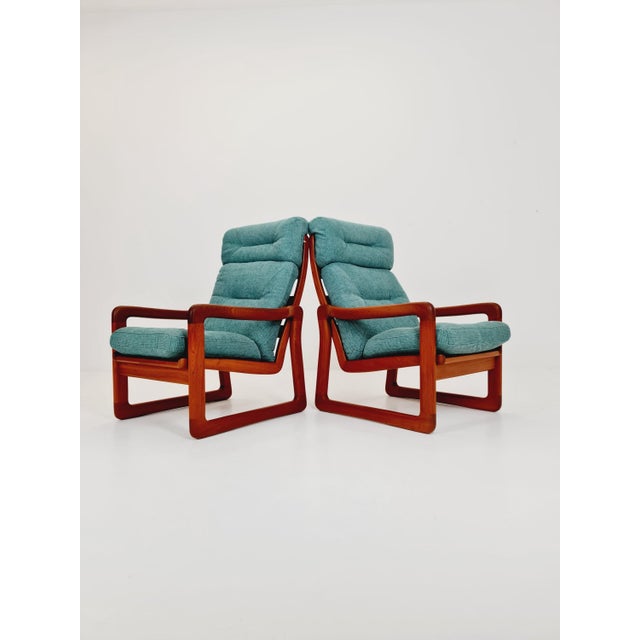 Mid century teak easy lounge chairs by holstebro möbelfabrik a/s , 1960s it is in great condition. However, as with all...