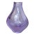 Vintage Hand Blown Miroslav Klinger Purple Glass Crystal Czech Art Glass Vase For Sale