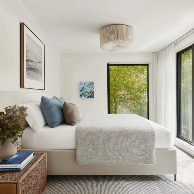 Textile Spacetense - Abstract Cosmic Colorful Lively Optical Illusion Original Artwork by Armen Ges For Sale - Image 7 of 9