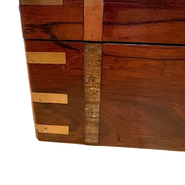 Large Victorian Mahogany Writing Slope For Sale - Image 18 of 18