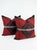 Crafted from an authentic vintage Ralph Lauren "Blackstone" custom jacquard blanket, this handcrafted pillow features a...