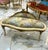 This exquisite antique French-style settee is a timeless statement piece, perfect for elegant interiors. Upholstered in...