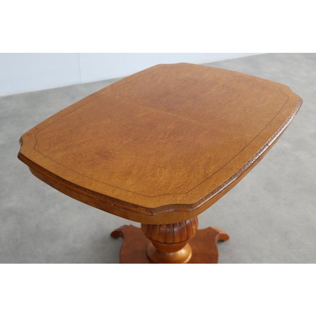 Wood Vintage Swedish Adjustable Dining Table, 1950s For Sale - Image 7 of 8