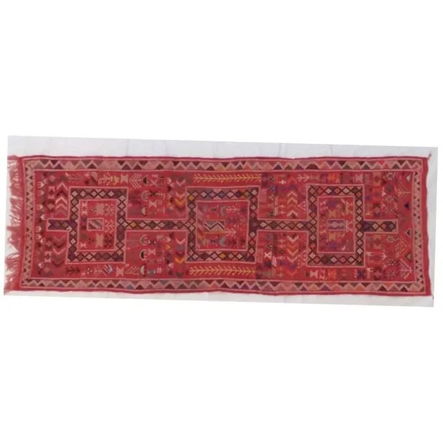 1960s Vintage Moroccan Runner 2'9" X 8'1" For Sale - Image 11 of 11