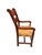 Mexican 1990s Mexican Wood/Leather Side Chair For Sale - Image 3 of 4