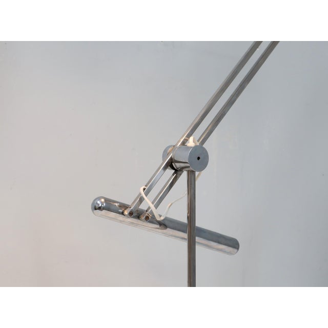 Gray Adjustable Counterbalance Table Lamp by Goffredo Reggiani, 1970s For Sale - Image 8 of 14