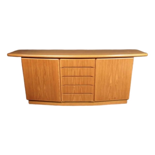 1990s Skovby Danish Credenza Buffet Sideboard Scandinavian Modern For Sale