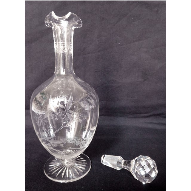 Baccarat Crystal Liquor Decanter Chairish
