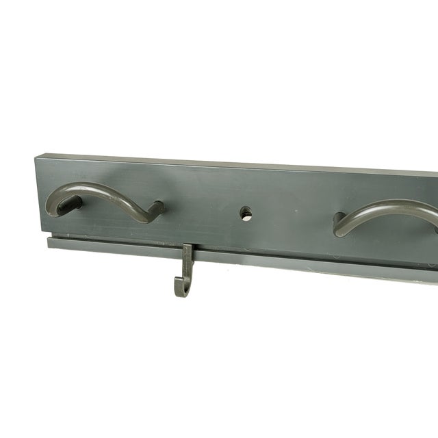 Grey Plastic Outline Serie Coat Rack by A. Castelli Ferrieri for Kartell, 1980s For Sale - Image 6 of 8