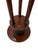 Viennese Art Nouveau Plant Stand in Wood, Patinated Metal and Brass, 1910s For Sale - Image 3 of 10