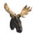 Plastic Geometric Bear and Moose Wall Mounts (Set of 2) For Sale - Image 7 of 8