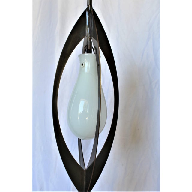 Mid-Century Modern Mid-Century Modern Style Pendant For Sale - Image 3 of 10