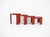 Red Model 780 Nesting Tables by Gianfranco Frattini for Cassina, 1960s, Set of 4 For Sale - Image 8 of 12