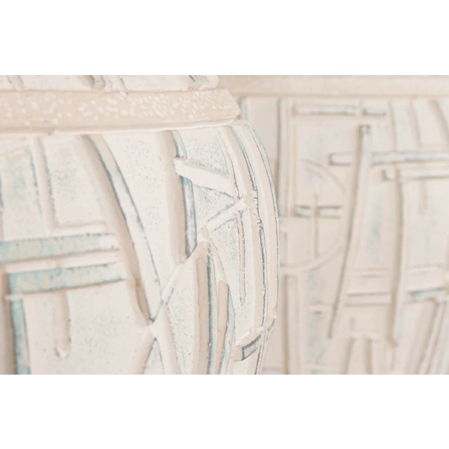 1970s Ceramic Table Lamps by Eldorado Mfg. Co. - a Pair For Sale - Image 5 of 8