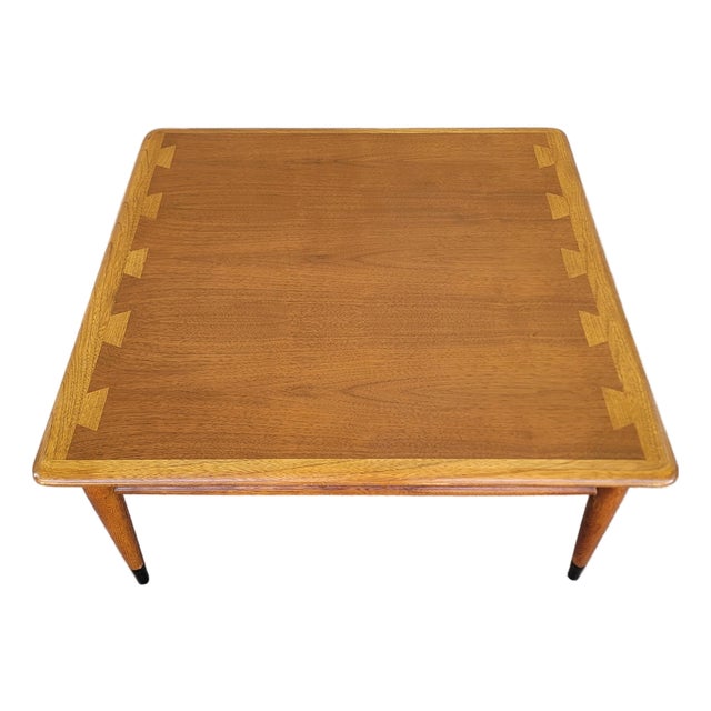 Lane Acclaim Mid-Century Modern Square Coffee Table For Sale
