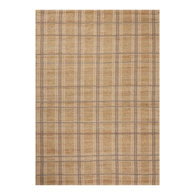 Chris Loves Julia x Loloi Judy Natural / Stone 2'-6" x 7'-6" Runner Rug For Sale