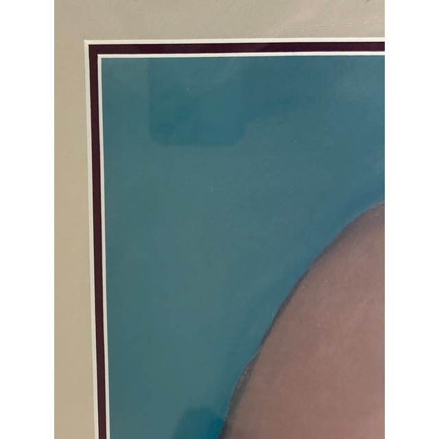 r.c. Gorman Framed Fine Art Print "Marie" (1985) – Iconic Navajo Woman Palette Study For Sale - Image 4 of 4
