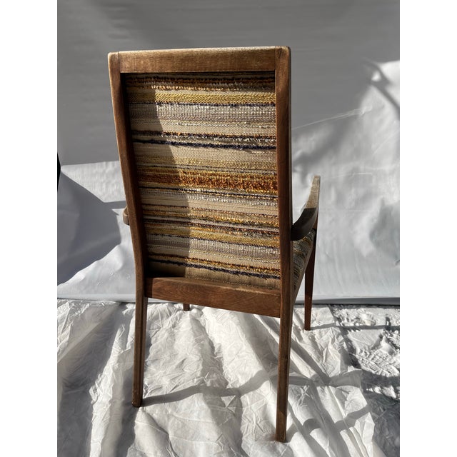 Mid-Century Modern MCM Dillingham Walnut Dining Arm Chair For Sale - Image 3 of 10