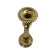 Vintage Large Brass Candle Holder For Sale - Image 6 of 11