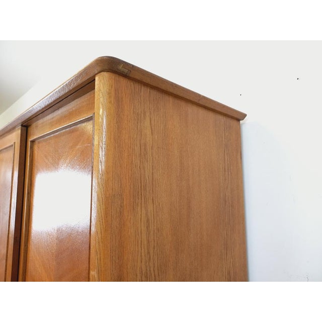 Vintage Oak Wardrobe, 1960s For Sale - Image 13 of 18