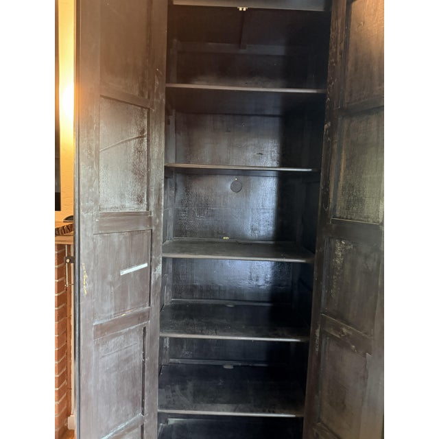 2010s Asian Inspired Tall Cabinet For Sale - Image 5 of 6